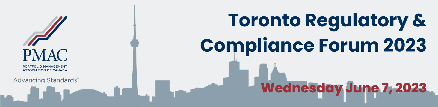 PMAC 2023 Toronto Regulatory & Compliance Forum