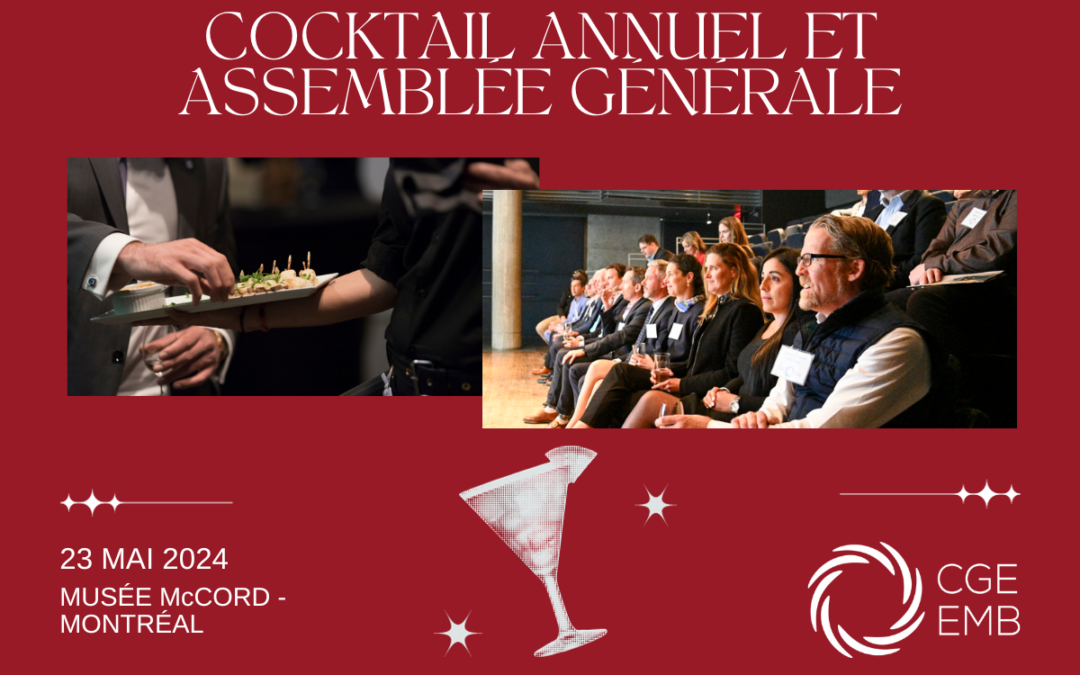 Cocktail annuel et assemblée générale