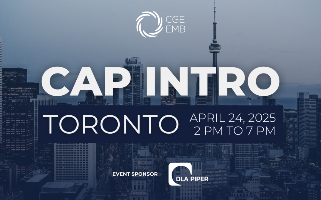 Cap Intro Toronto 2025